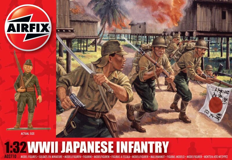 модель Японская пехота WWII